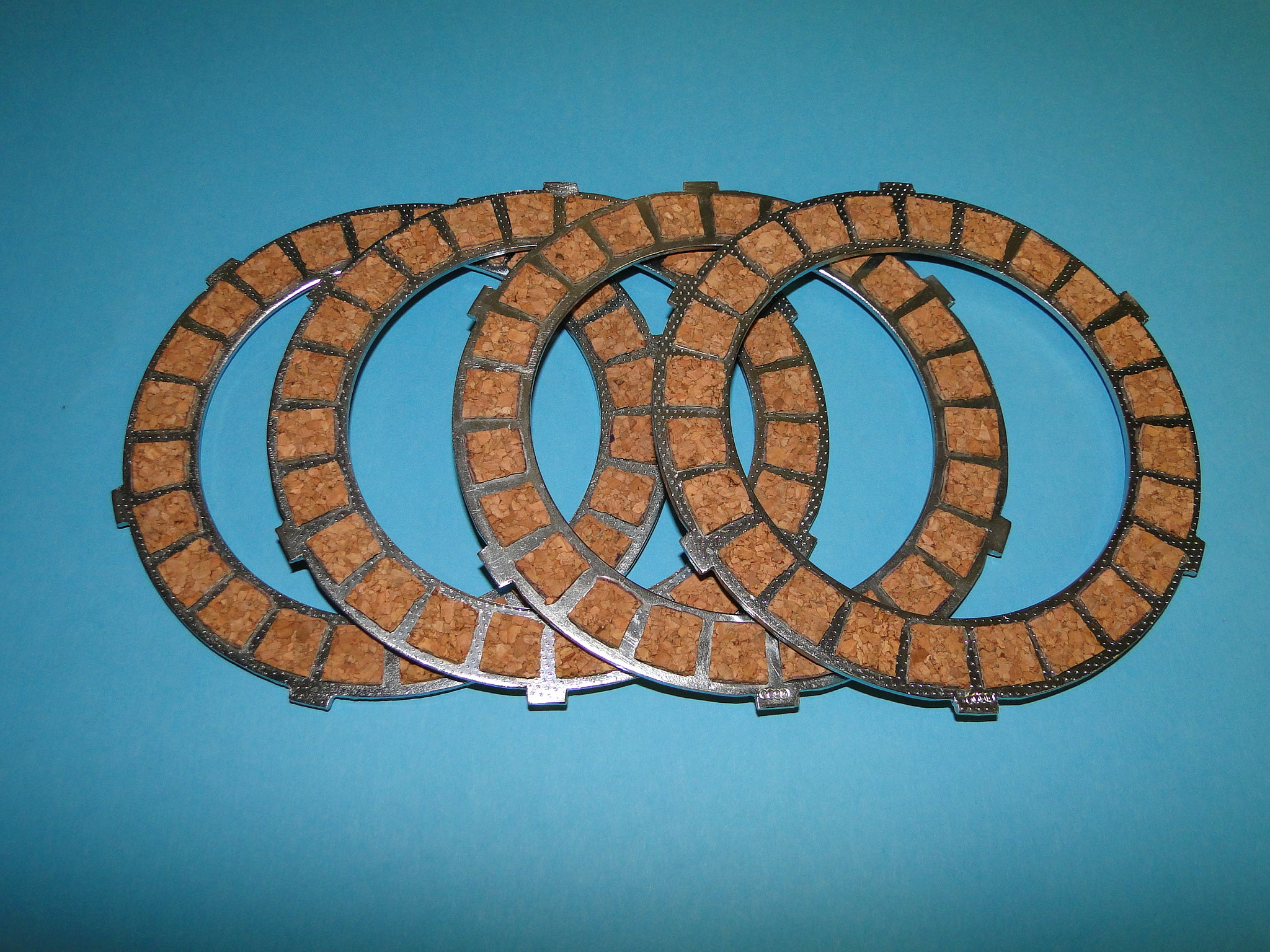 Brzdové lamely po opravě