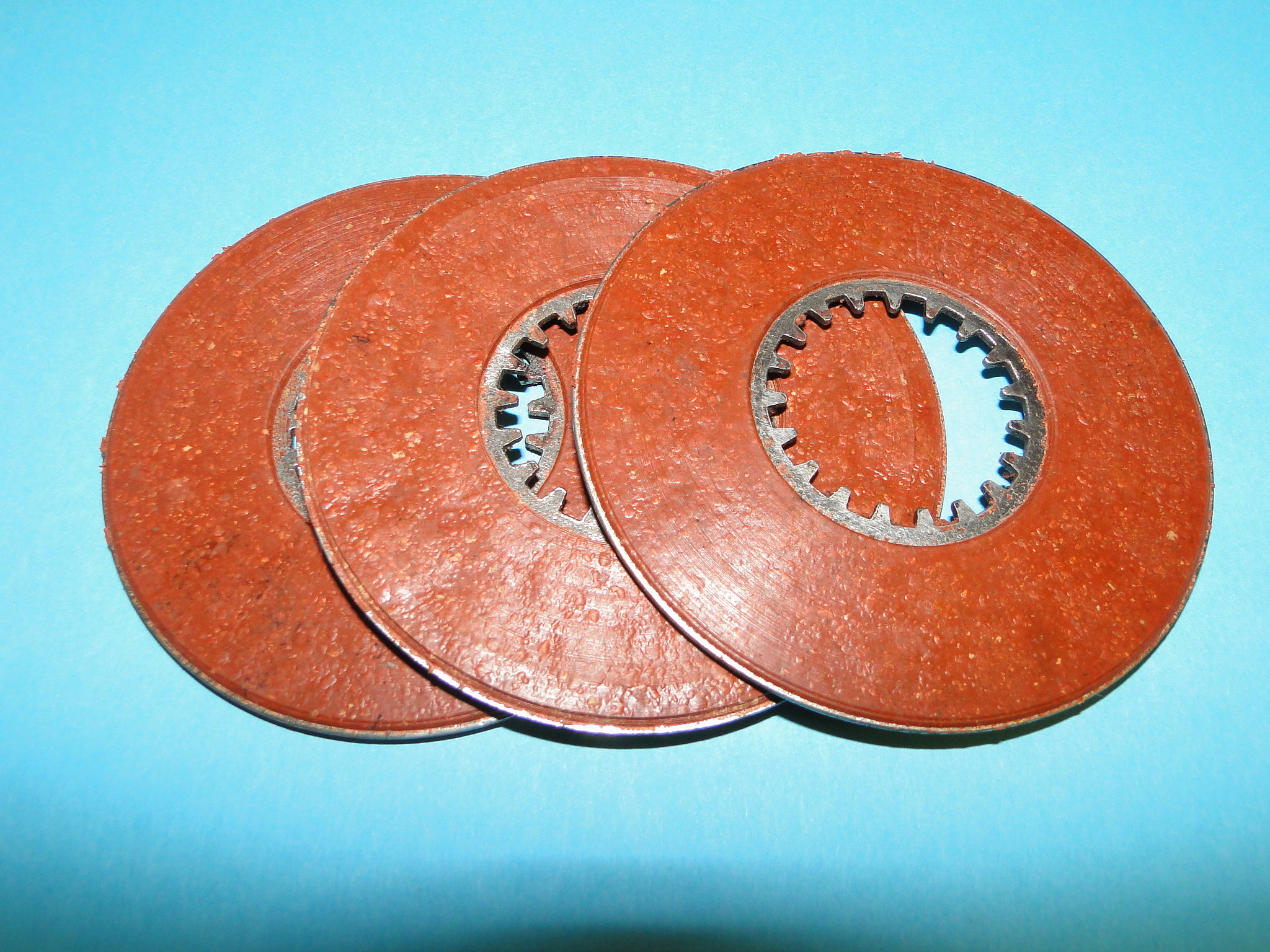 Brzdové lamely po opravě