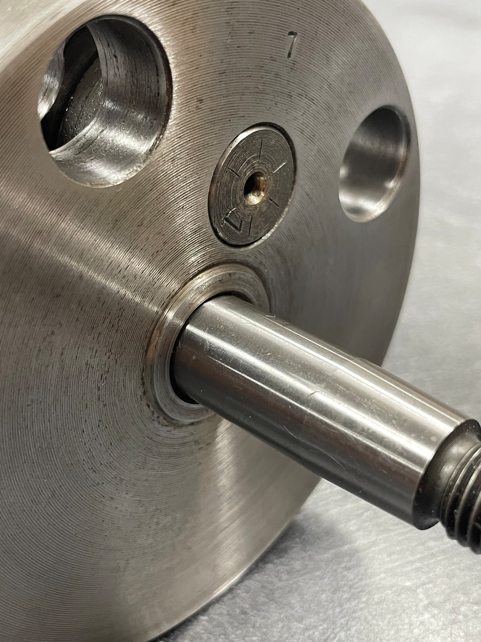 Kliková hřídel po renovaci