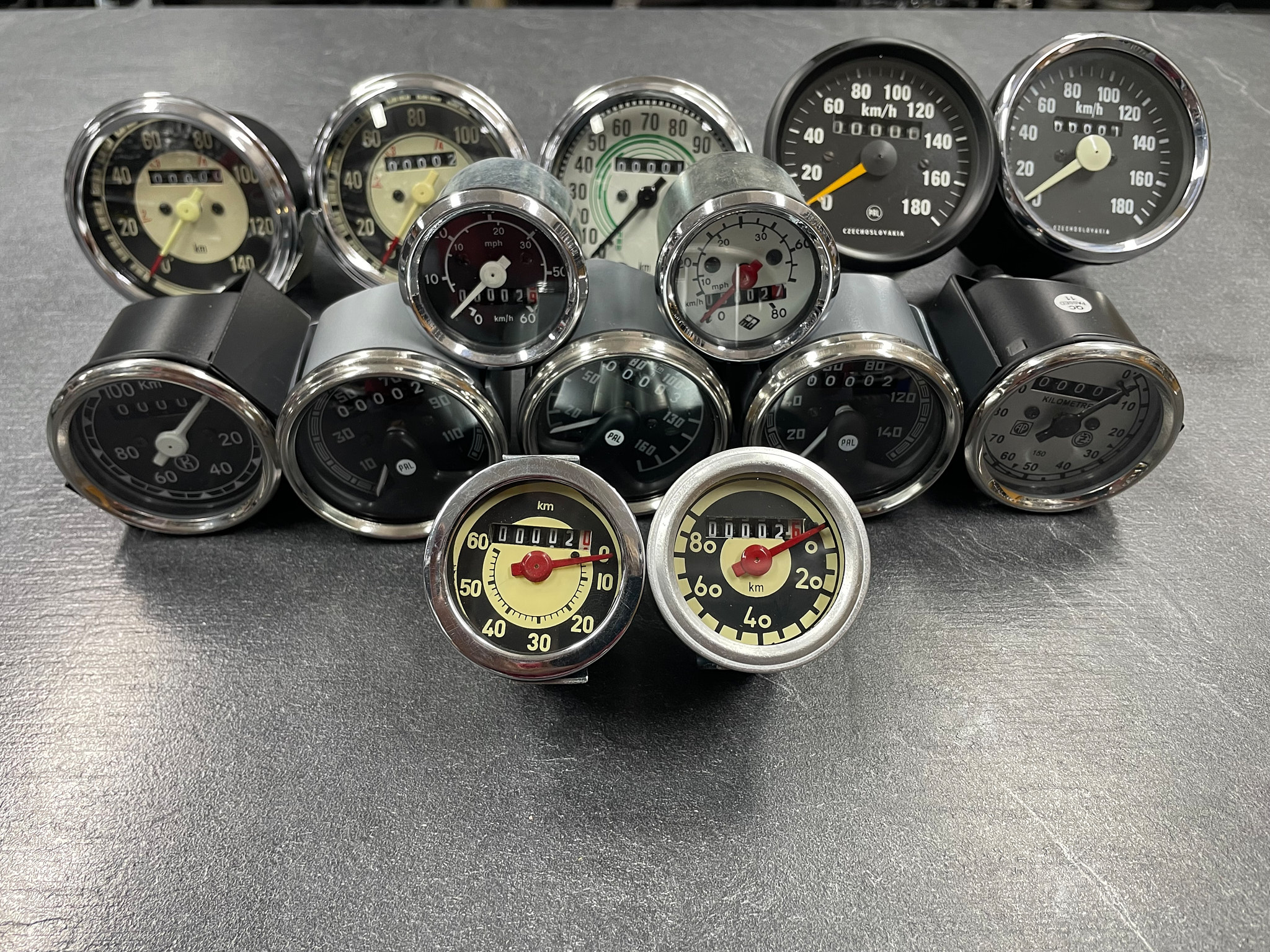 Tachometry po renovaci