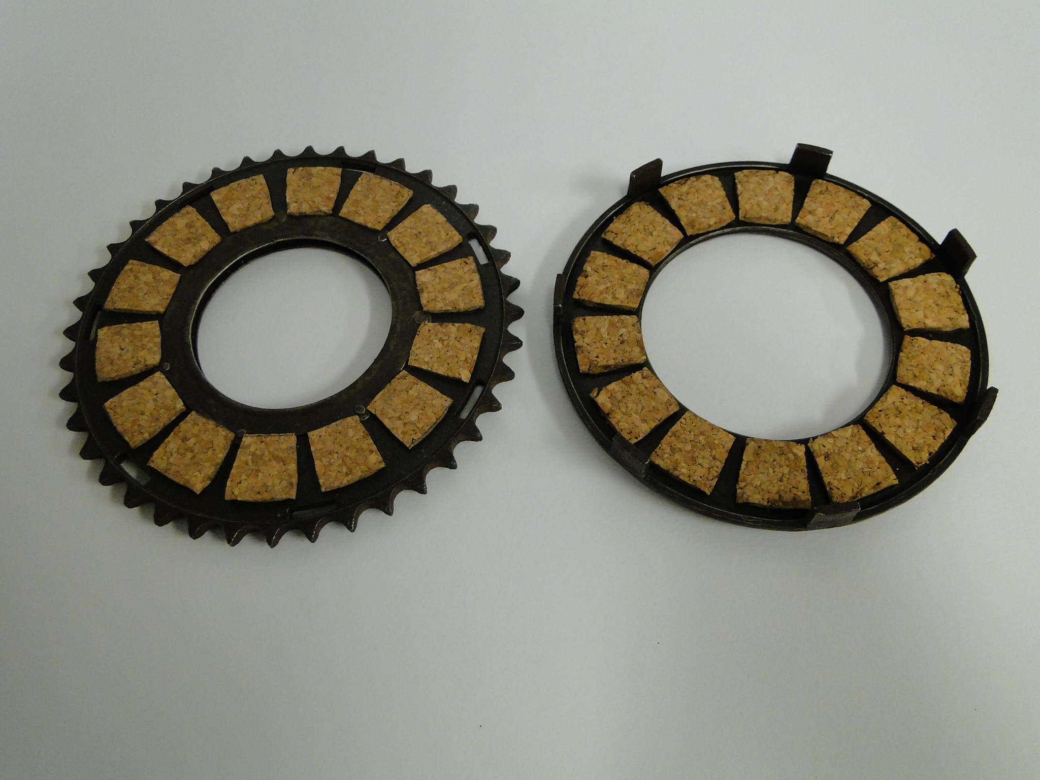 Brzdové lamely po renovaci