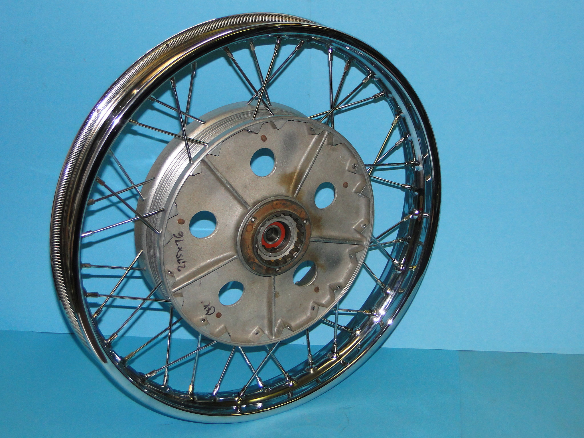 Zrenovované vypletené kolo