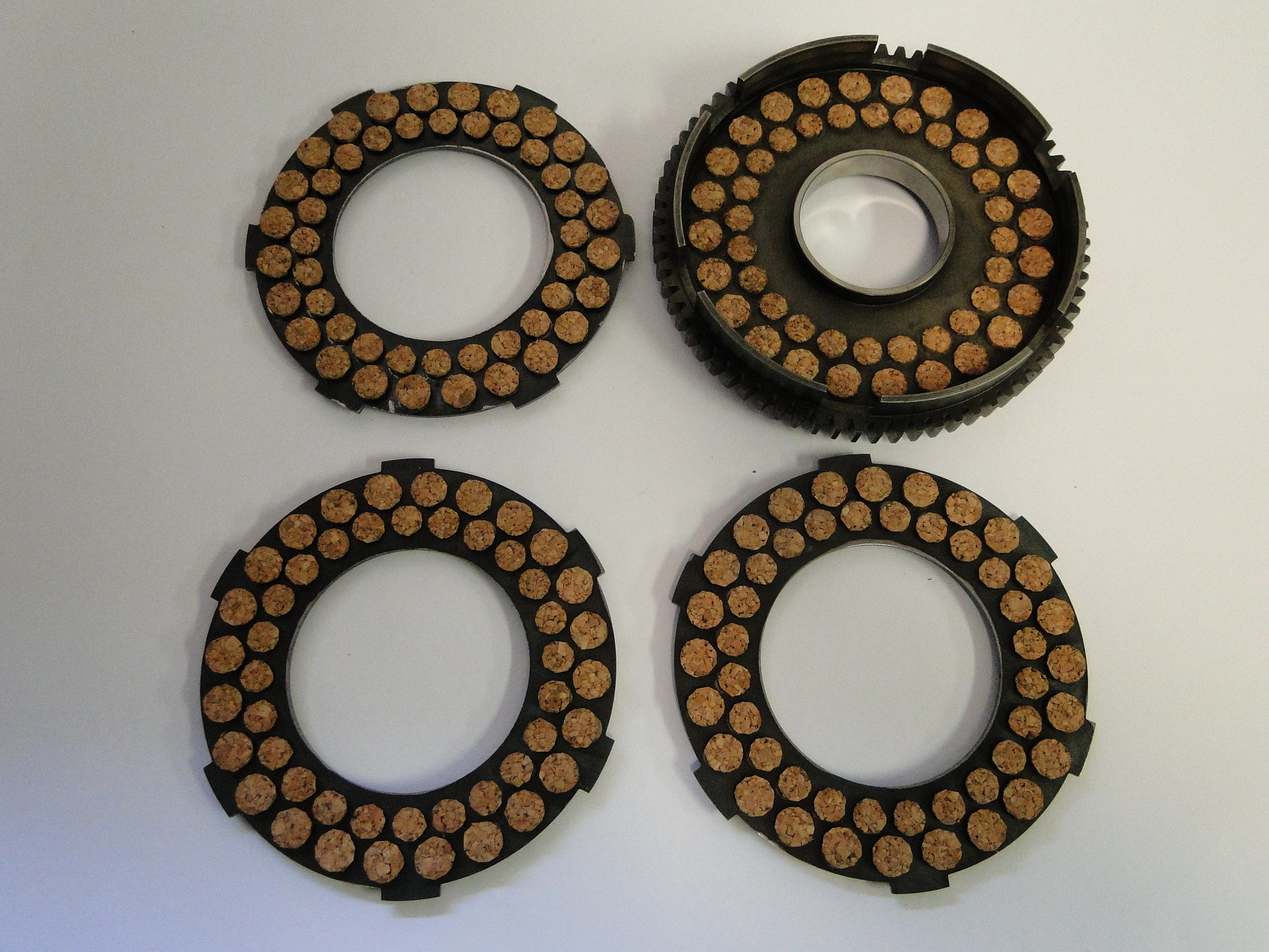 Brzdové lamely po renovaci