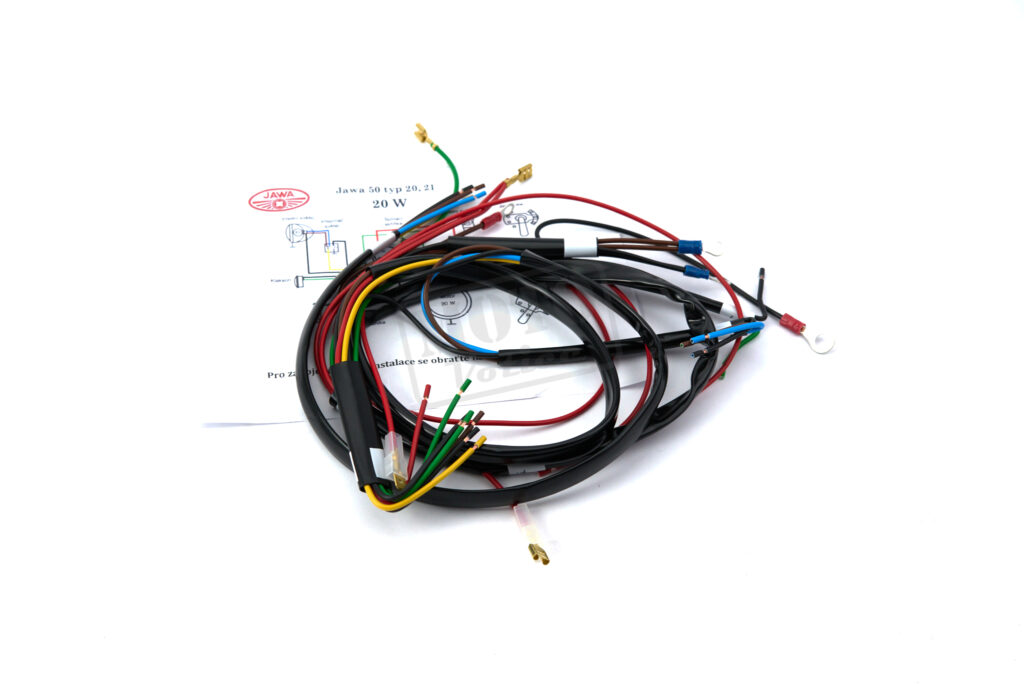 Elektroinstalace kompletní 15W+5W (20W) Pionýr 05, 20, 21, 23  (Mustang)