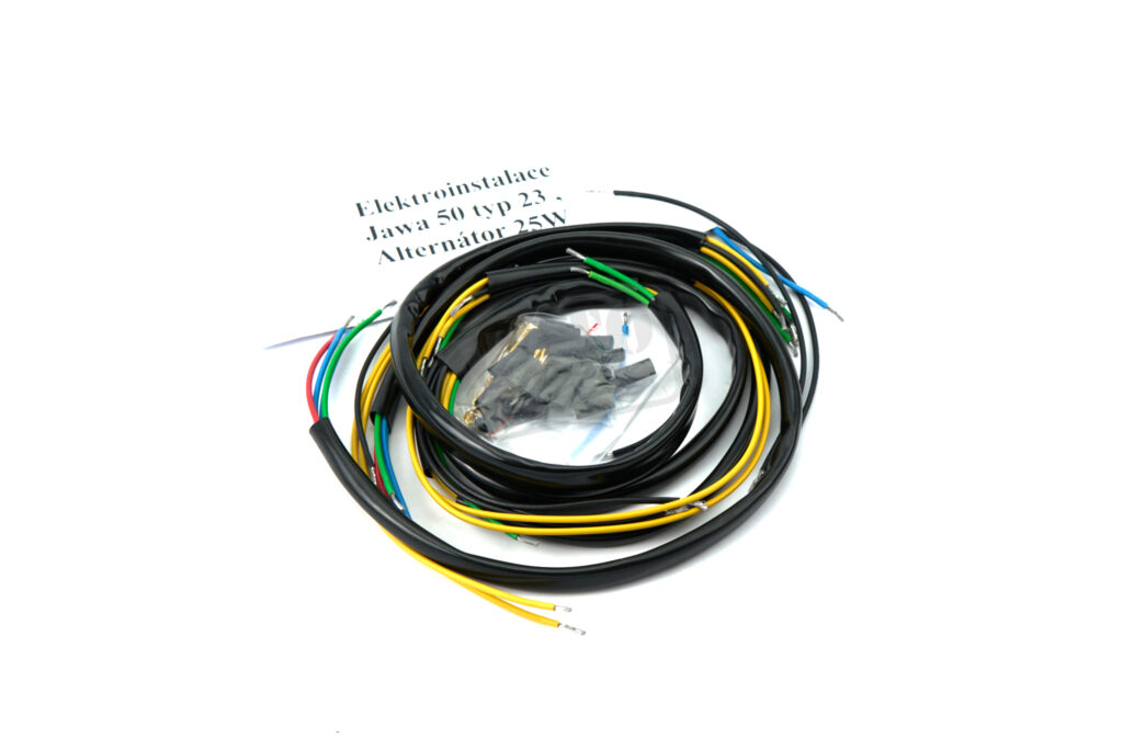 Elektroinstalace kompletní 25W+5W (30W) Pionýr 20, 21, 23  (Mustang)