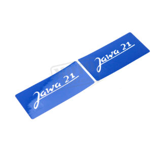 Šablona pár na nástřik nápisu "JAWA 21" Pionýr 21