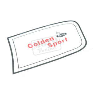Samolepka "Golden Sport" na nádrž Pionýr 23 (Mustang) Golden Sport