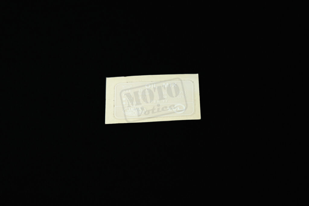 Samolepka "OIL MIX" 1ks Babetta