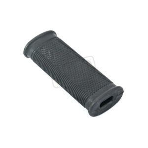 Návlečka přední stupačky černá oválná JAWA Panelka