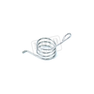 Pružina páčky štítu zadní brzdy chrom JAWA Pérák 250, 350