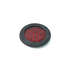 Odrazka s gumou do zadního blatníku sada (skleněná) JAWA, ČZ