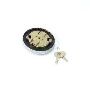 Víčko nádrže uzamykatelné chrom JAWA Kývačka, Panelka 250, 350, ČZ