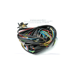 Elektroinstalace kompletní se spínací skříňkou na nádrži, s kontrolkou rychlosti JAWA Pérák 250, 350