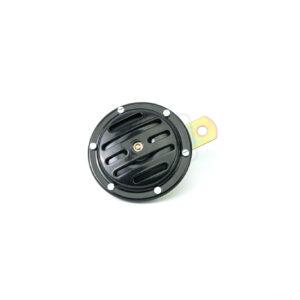 Klakson 12V černá mřížka (s proužkama, černé pozadí) Neoriginál JAWA, ČZ