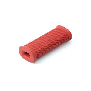 Návlečka přední stupačky červená oválná JAWA Panelka