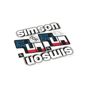 Sada samolepek/nálepek Simson 12V Enduro, Elektronik