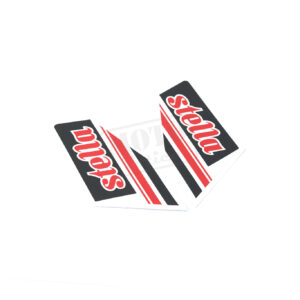 Samolepka/nálepka "stella" červená sada STELLA