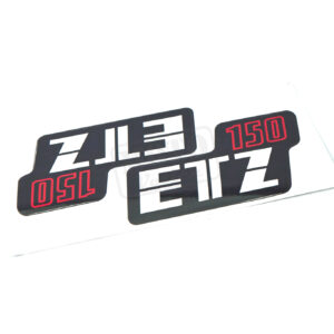 Samolepka/nálepka na kastlík L+P sada MZ 150