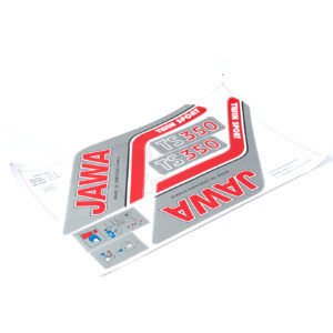 Sada samolepek/nálepek "TS 350"  JAWA 638, 639