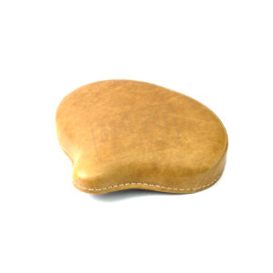 Sedlo kompletní světle hnědé (přední řidič) JAWA Pérák, ČZ 150 C - CZ Retro koženka