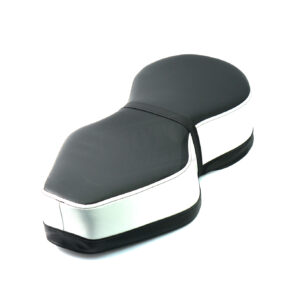 Sedlo kompletní černo-bílé JAWA Kývačka 250, 350 - TUR