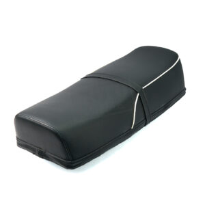 Sedlo kompletní 634 černé s bílím lemem JAWA 634 - TUR