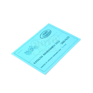 Katalog náhradních dílů DODATEK k 638 JAWA 632