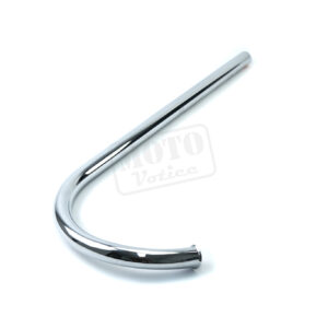 Koleno výfuku chrom Manet 90 - CZ