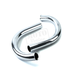 Kolena výfuku chrom pár JAWA 634 - CZ