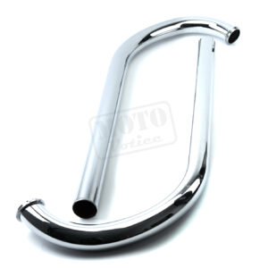 Kolena výfuku chrom pár JAWA Pérák OGAR 350 - CZ
