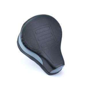 Sedlo úplné prolisovaný potah černo-šedé Babetta 210, 225, 215