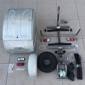 Pav plechový - Set dílů vozíku kompletní PAV 40