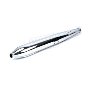 Výfuk kompletní chrom doutník (matice) L/P 1ks JAWA Panelka, Kývačka 250, 350 - CZ