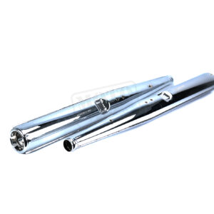 Výfuky kompletní pár L+P chrom s prolisem JAWA 638, 639 - TWN