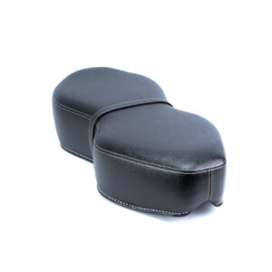 Sedlo kompletní černé (obšívané do roku 58) JAWA Kývačka 250, 350 - CZ originál koženka