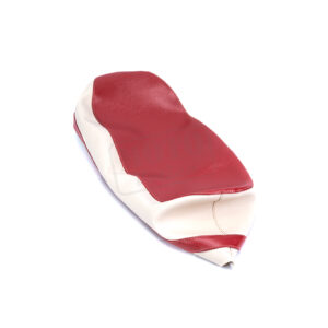 Potah sedla červeno-béžový Stadion S23