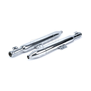 Výfuky kompletní chrom L+P pár doutníky JAWA-ČZ 351, 352, 355, 356 - CZ