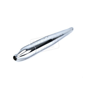 Výfuk kompletní chrom ČZ kulatá, 505 - CZ