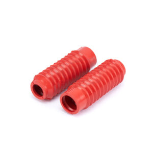 Manžety pední vidlice červené pár Babetta 207, 210, 206, 228, 215