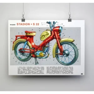 Plakát Stadionu S22 (84x60cm) Stadion S22