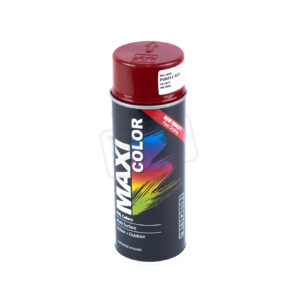 Jawácká červená barva ve spreji 400ml MAXI COLOR RAL 3004 tmavší - UNI