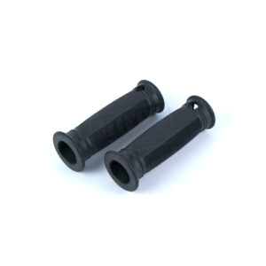 Návlečky/rukojeti řidítek soudkové černé sada (tvrdší) Stadion S11, S22, S23, Jawetta - CZ