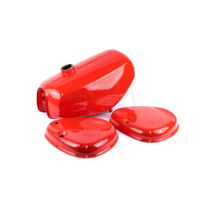 SADA Palivové nádrže a krytů kastlíků (ohnivě červená) Simson Enduro