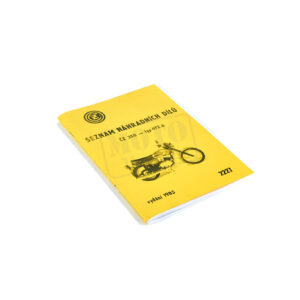 Katalog náhradních dílů ČZ 350/472