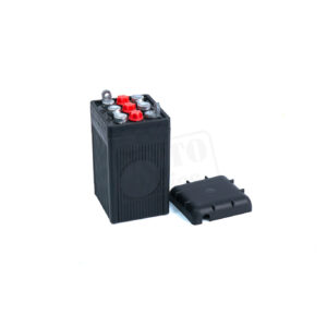 Baterie/Akumulátor 6V 8Ah GEL (bezúdržbová) originální vzhled (baterie a obal dohromady) ČZ 125, 150 B, T, C