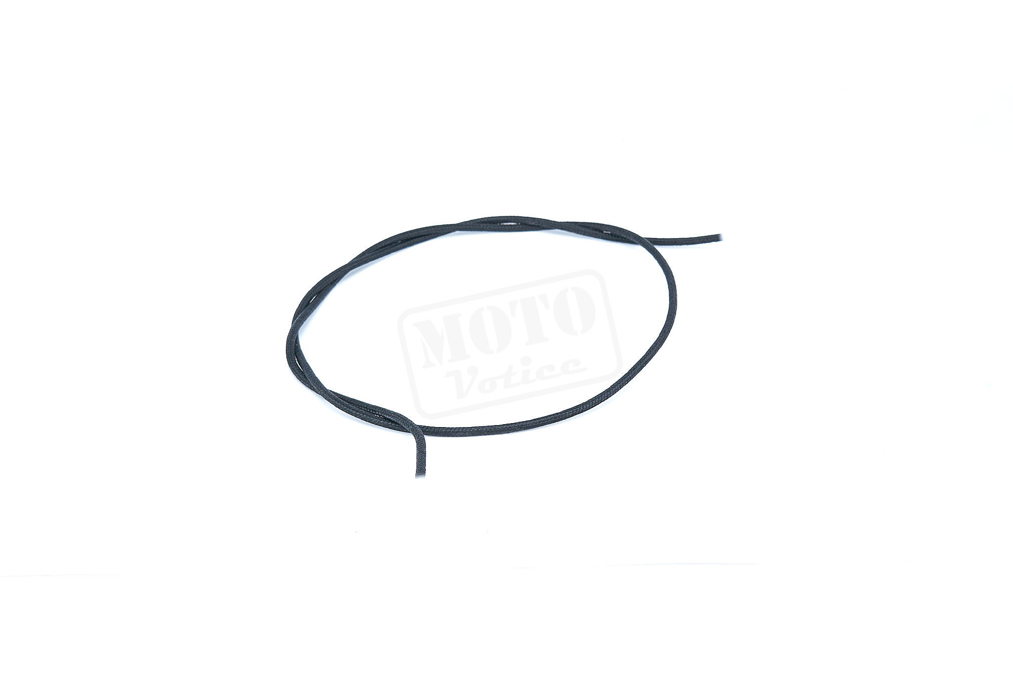 Kabel 1mm - opletený černý 0,5 m - JAWA, ČZ, Special, UNI