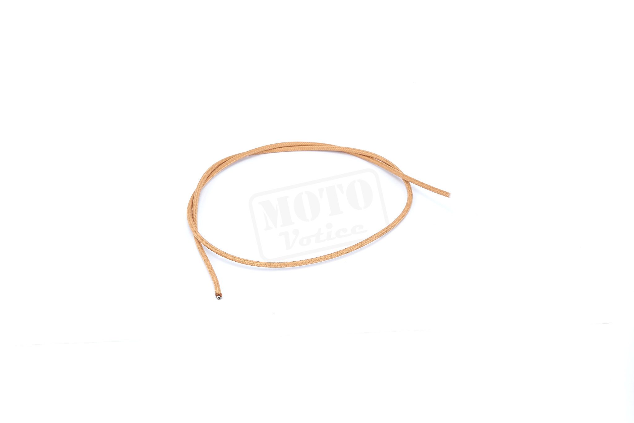 Kabel 1mm - opletený béžový 0,5 m - JAWA, ČZ, Special, UNI