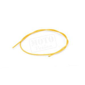 Kabel 1mm - opletený žlutý 0,5 m - JAWA, ČZ, Special, UNI