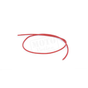Kabel 4mm -  červený 0,5 m - JAWA, ČZ, UNI