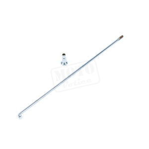 Paprsek kola chrom M3x209 + nypl M3x16 sada